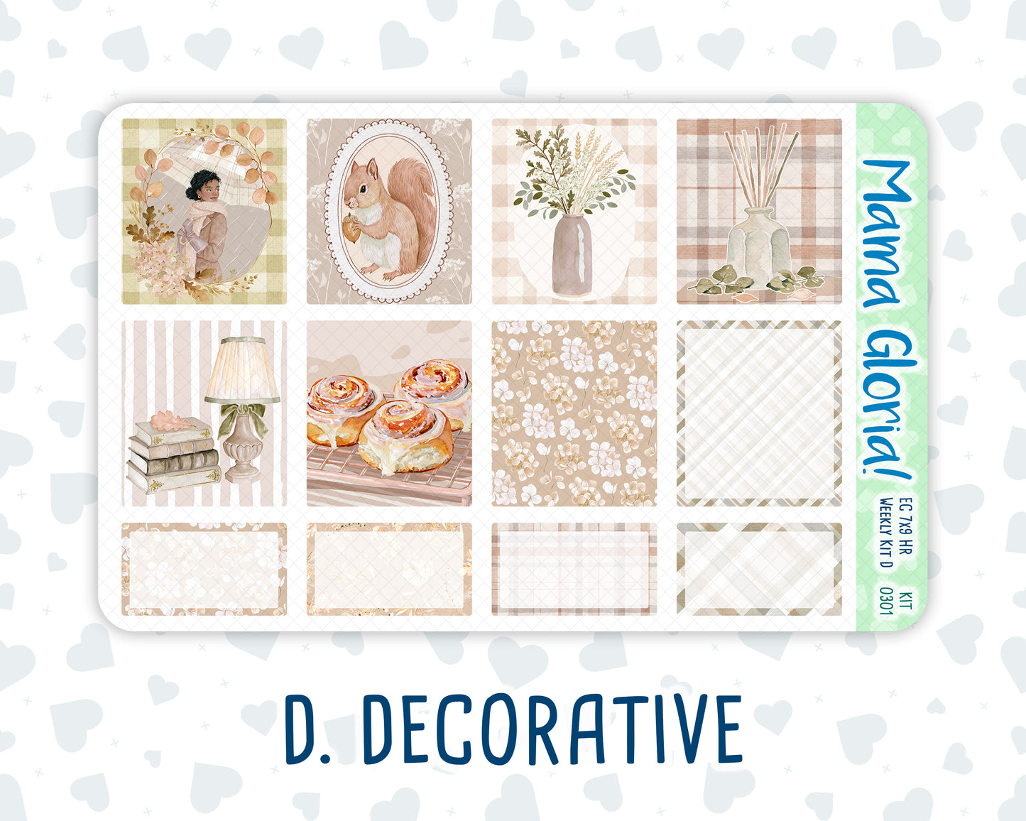 Kit 0301 - 7x9 - Horizontal - Weekly Kit - November - Sunday Comfort