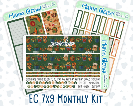 Kit 0242 - 7x9 - EC Monthly Kit - November - Cottage Autumn