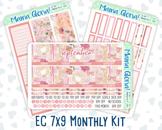 Kit 0294 - 7x9 - EC Monthly Kit - September - Rosy Reveria