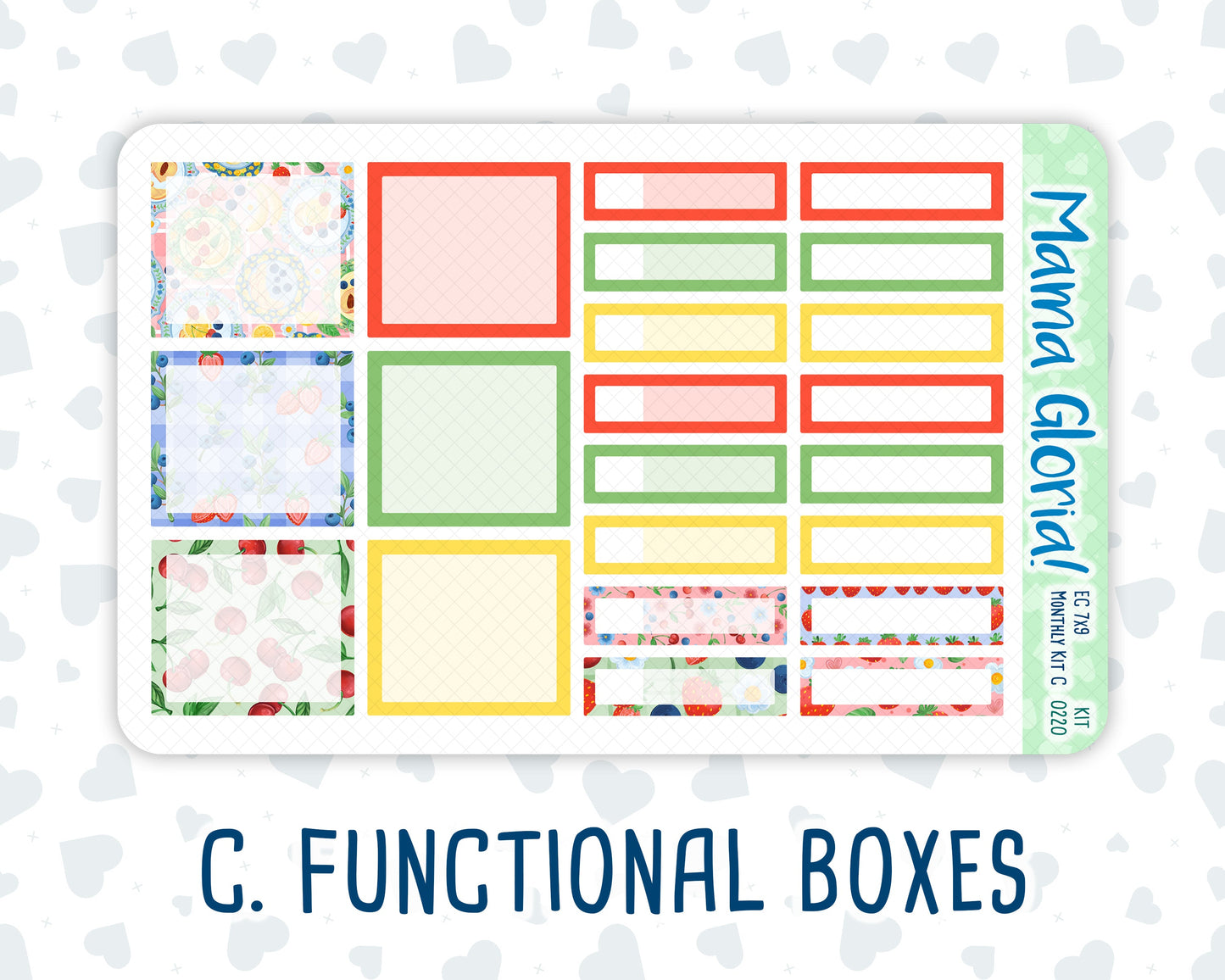 Kit 0220 - 7x9 - EC Monthly Kit - June - June Berries