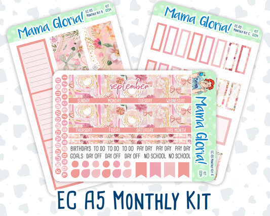 Kit 0294 - A5 - EC Monthly Kit - September - Rosy Reveria