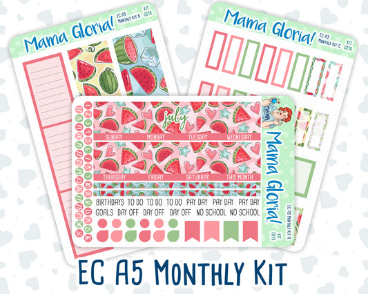 Kit 0276 - A5 - EC Monthly Kit - July - Melon Crush