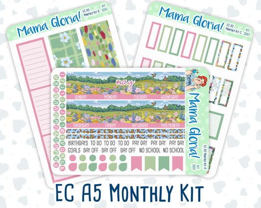 Kit 0267 - A5 - EC Monthly Kit - May - Flowers For Mama