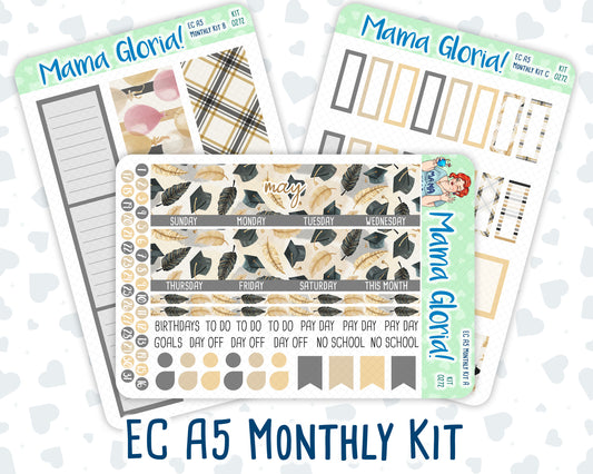 Kit 0272 - A5 - EC Monthly Kit - May - Graduation