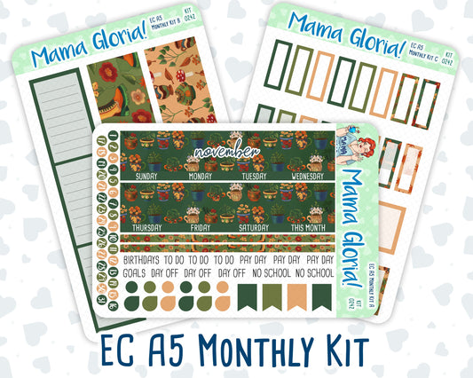Kit 0242 - A5 - EC Monthly Kit - November - Cottage Autumn