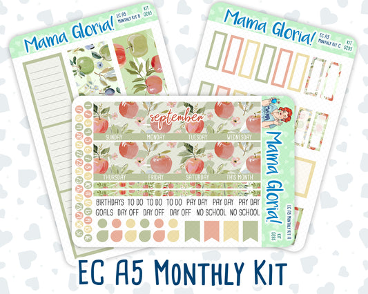 Kit 0295 - A5 - EC Monthly Kit - September - Apple Harvest