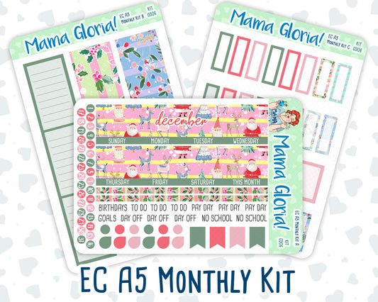 Kit 0306 - A5 - EC Monthly Kit - December - Jolly Mischief
