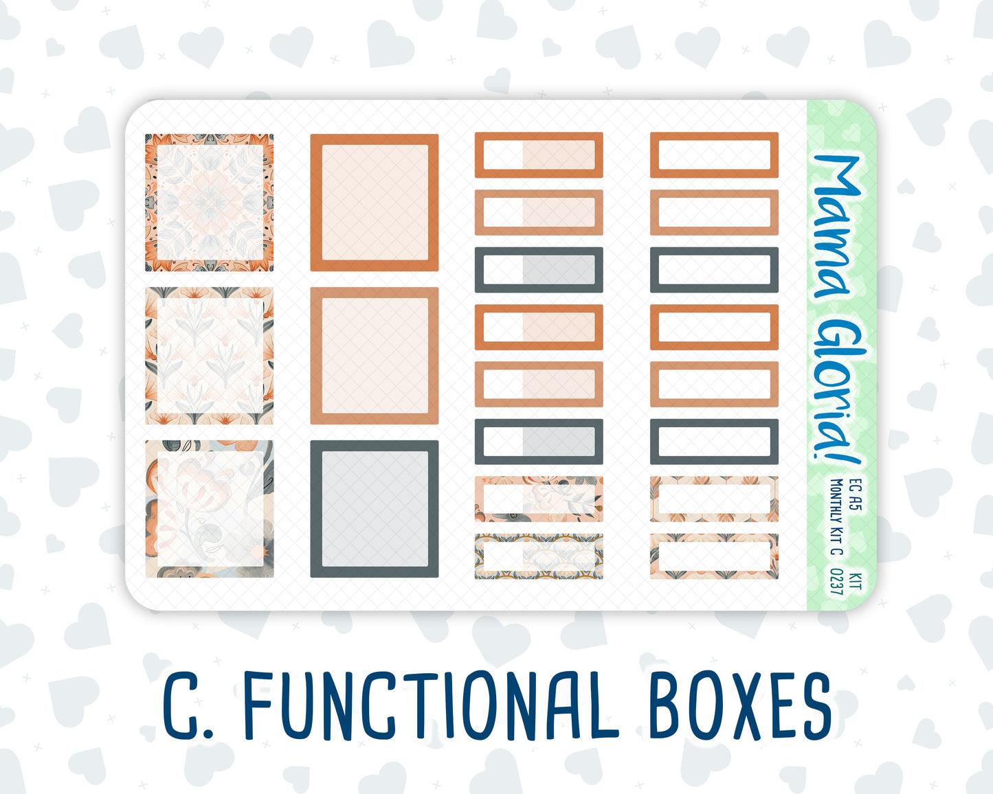 Kit 0237 - A5 - EC Monthly Kit - October - Forest Folk