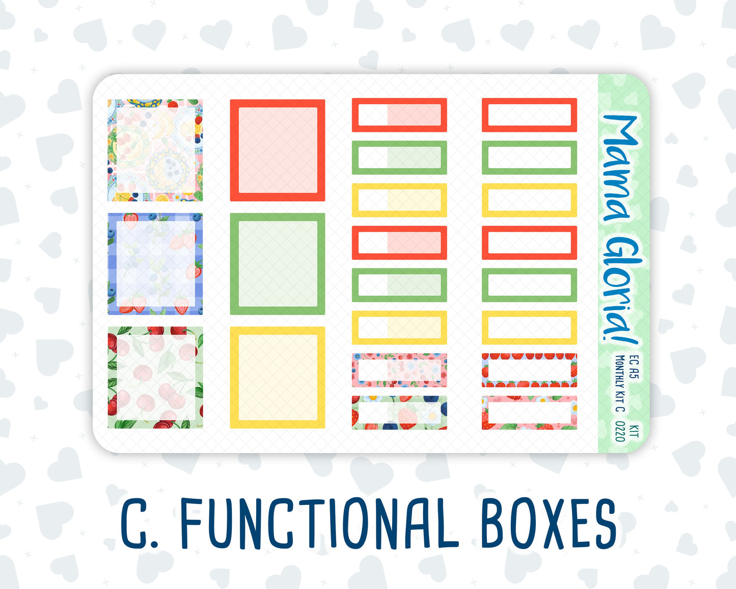 Kit 0220 - A5 - EC Monthly Kit - June - June Berries
