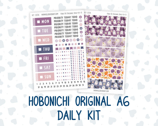 Kit 0236 - A6 Hobonichi Original - Daily Kit - October - Sweet & Spooky