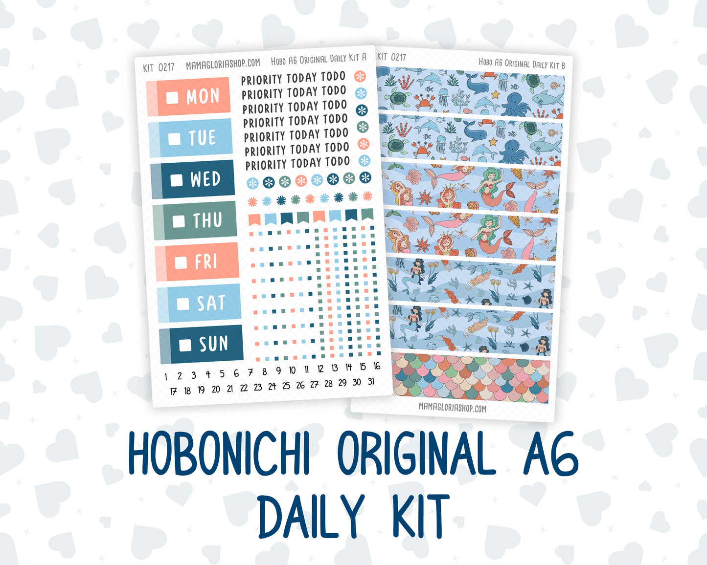 Kit 0217- A6 Hobonichi Original – Daily Kit - Once Upon A Time - May
