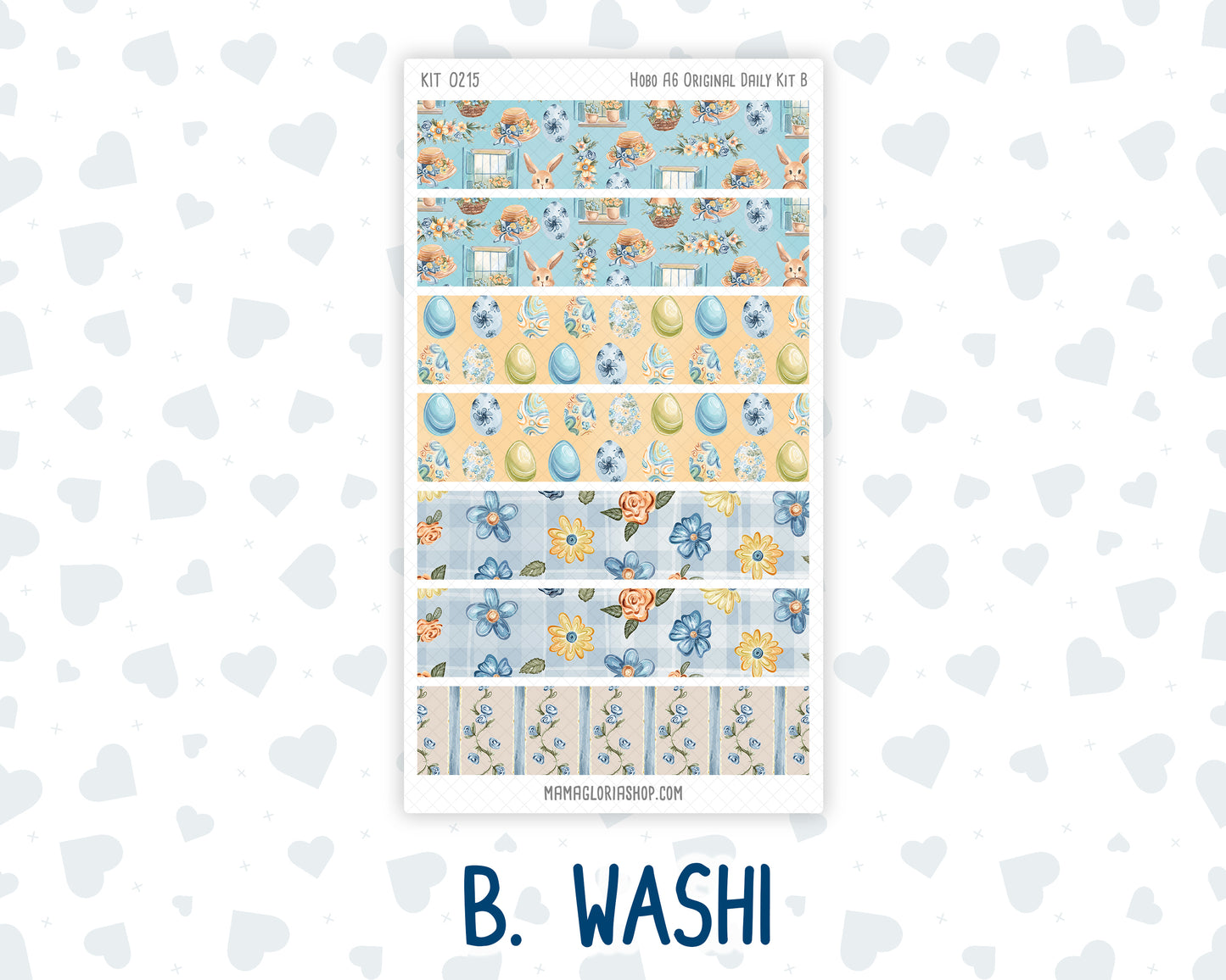 Kit 0215- A6 Hobonichi Original – Daily Kit - Easter Morning - April