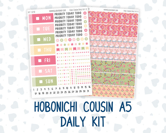 Kit 0218- Hobonichi Cousin – Daily Kit - Mother's Love- May