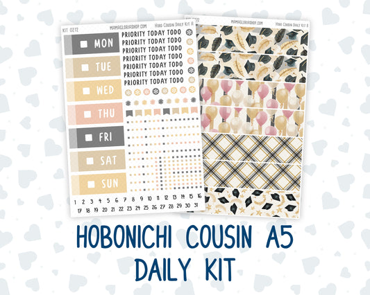 Kit 0272 - Hobonichi Cousin - Daily Kit - May - Graduation