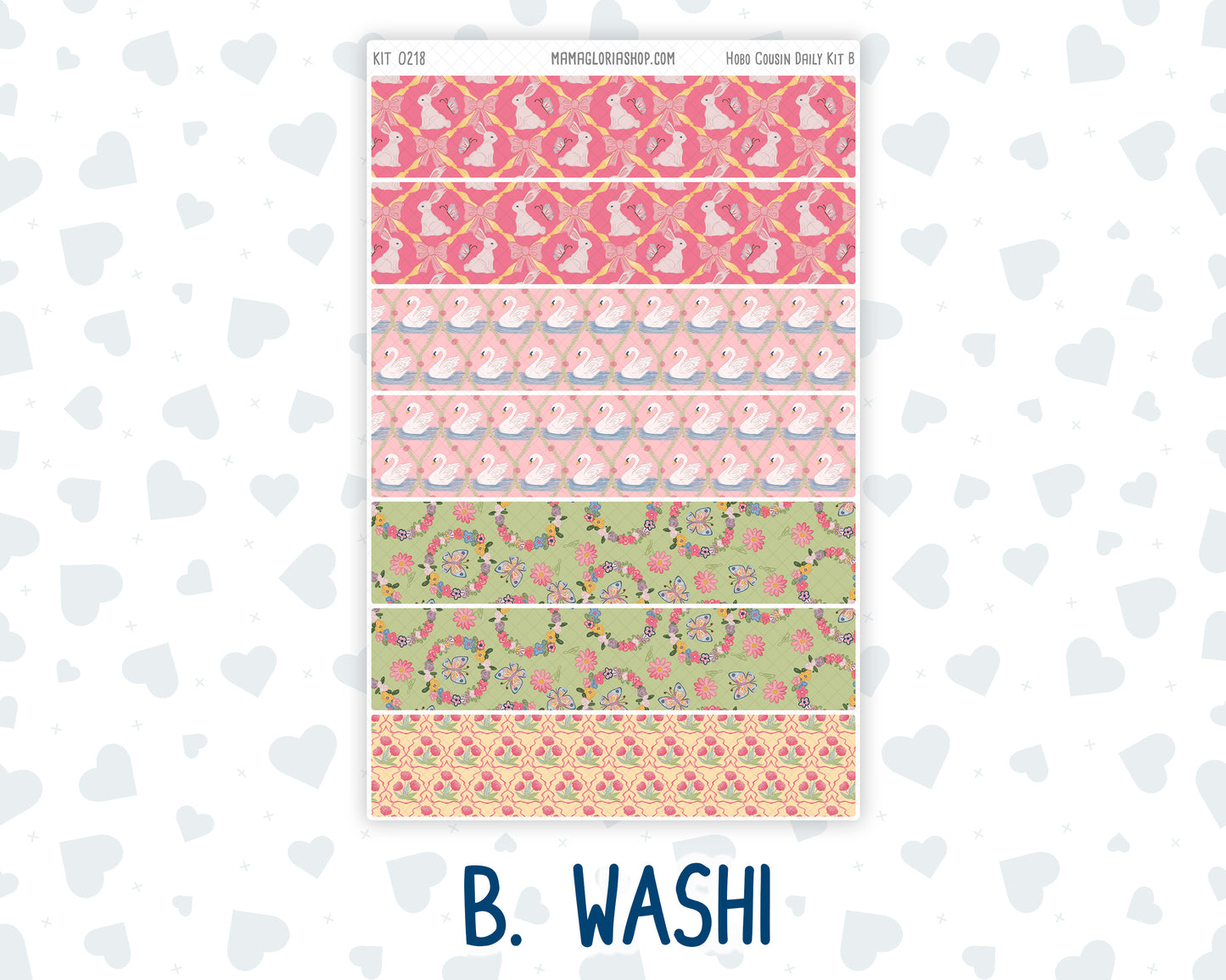Kit 0218- Hobonichi Cousin – Daily Kit - Mother's Love- May