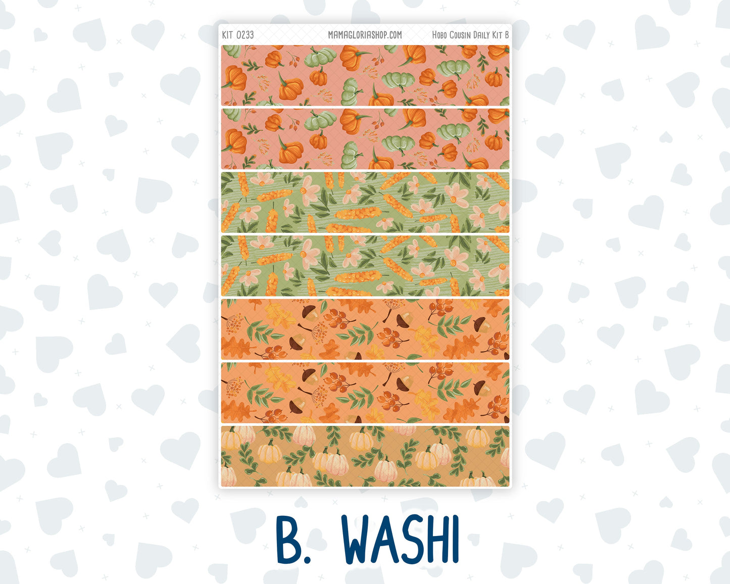 Kit 0233 - Hobonichi Cousin - Daily Kit - September - Cinnamon Days