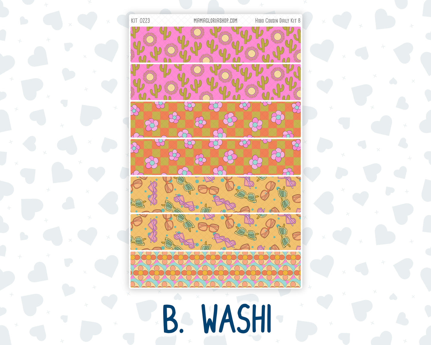 Kit 0223 - Hobonichi Cousin - Daily Kit - June - Route 66