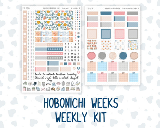 Kit 0234 - Hobonichi Weeks - Weekly Kit - September - REF - Kit 0234 – Reader’s Escape - September