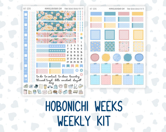 Kit 0216 Hobonichi Weeks – Weekly Kit - Daisy Days - May