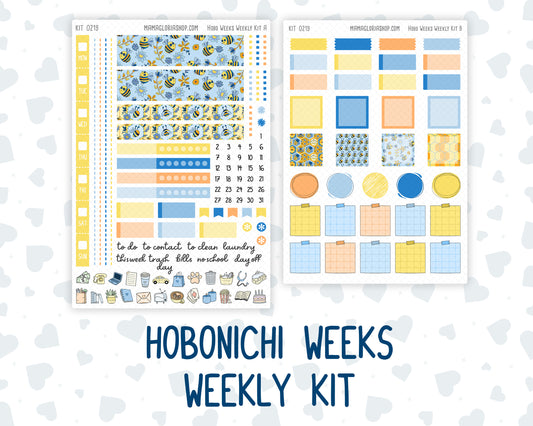 Kit 0219 Hobonichi Weeks – Weekly Kit - Bee's Business - May