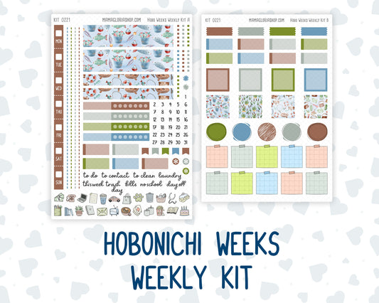 Kit 0221 - Hobonichi Weeks - Weekly Kit - June - Gone Fishing
