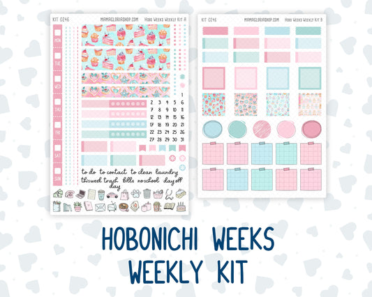 Kit 0246 - Hobonichi Weeks - Weekly Kit - December - Gingerbread Sweets
