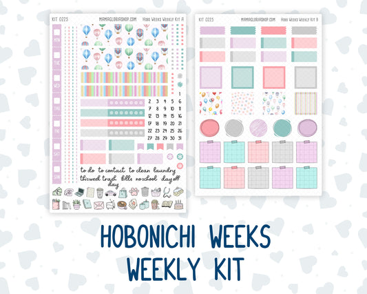 Kit 0225 - Hobonichi Weeks - Weekly Kit - July - Carnival Joy