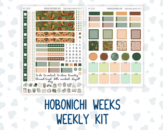 Kit 0242 - Hobonichi Weeks - Weekly Kit - November - Cottage Autumn
