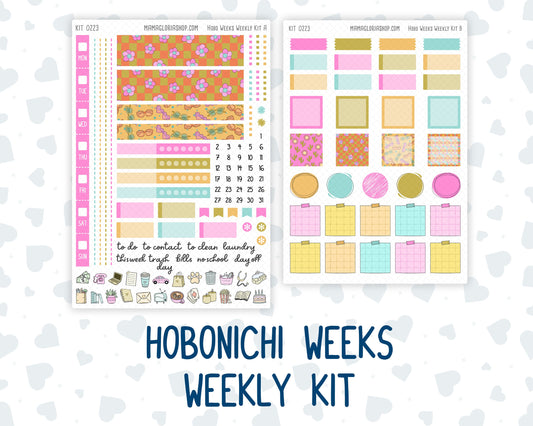 Kit 0223 - Hobonichi Weeks - Weekly Kit - June - Route 66