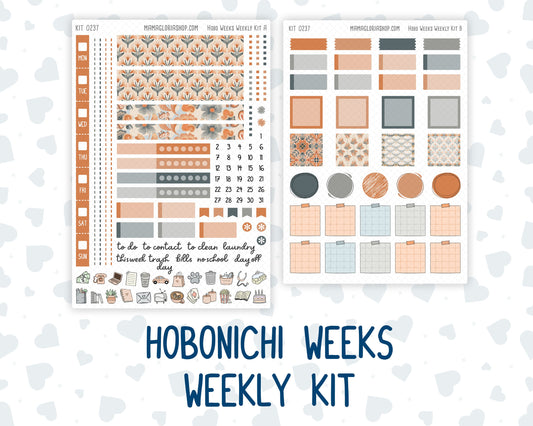 Kit 0237 - Hobonichi Weeks - Weekly Kit - October - Forest Folk