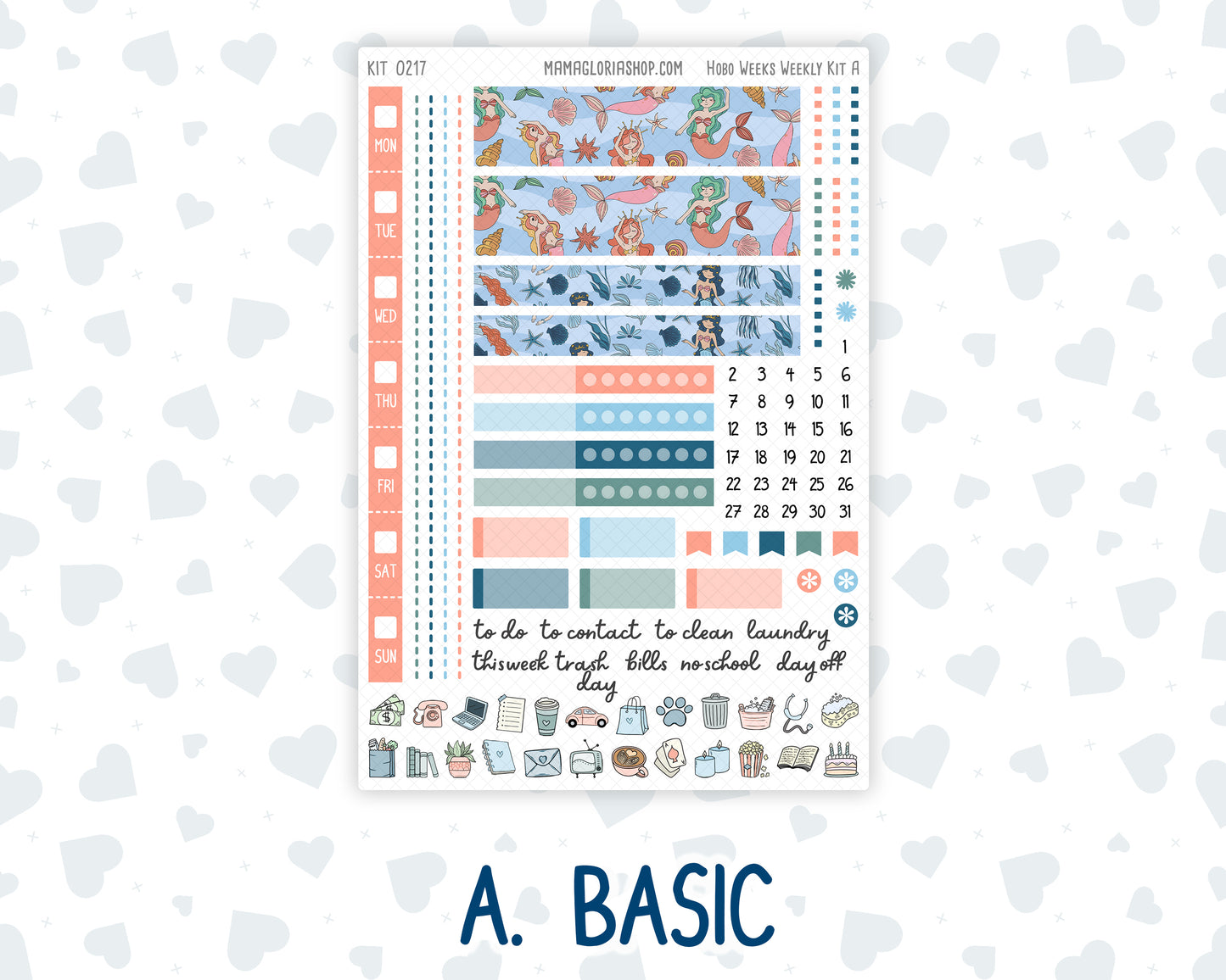 Kit 0217 Hobonichi Weeks – Weekly Kit - Once Upon A Time - May