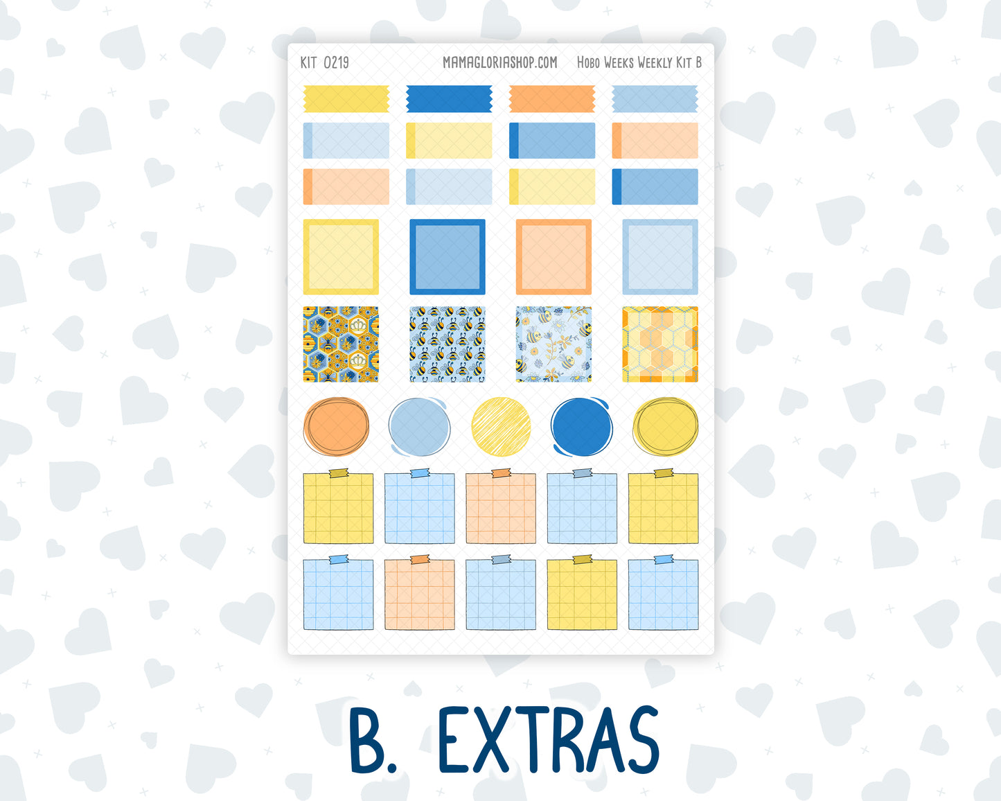 Kit 0219 Hobonichi Weeks – Weekly Kit - Bee's Business - May