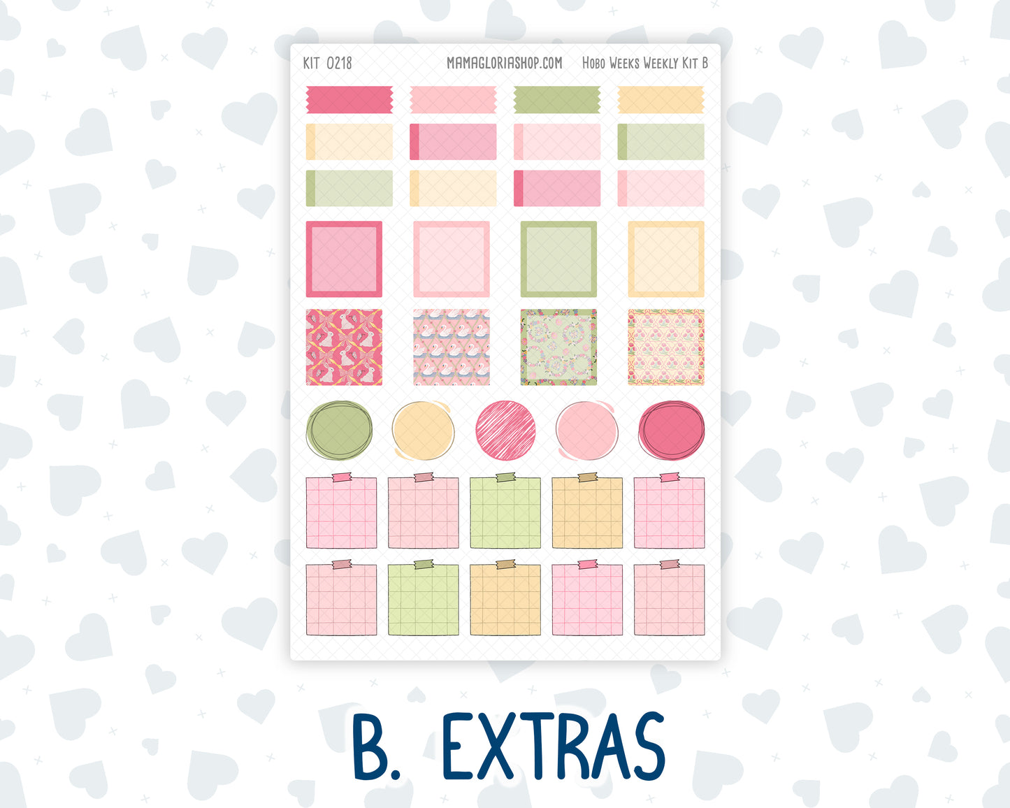 Kit 0218 Hobonichi Weeks – Weekly Kit - Mother's Love - May