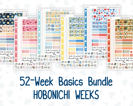 52-Week Bundle - For Hobonichi Weeks - 2026 - Yearly Pack