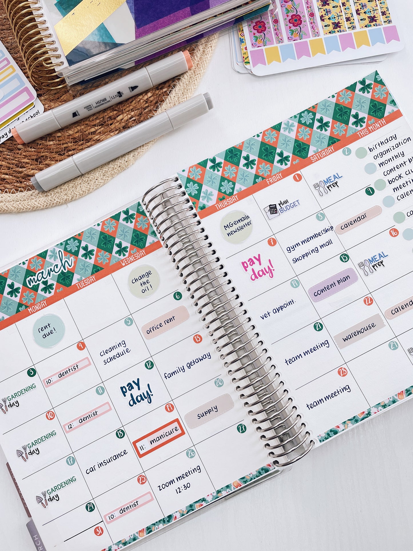 EC 8.5x11 - 12-Month Kit - 2026 - For Erin Condren Planners