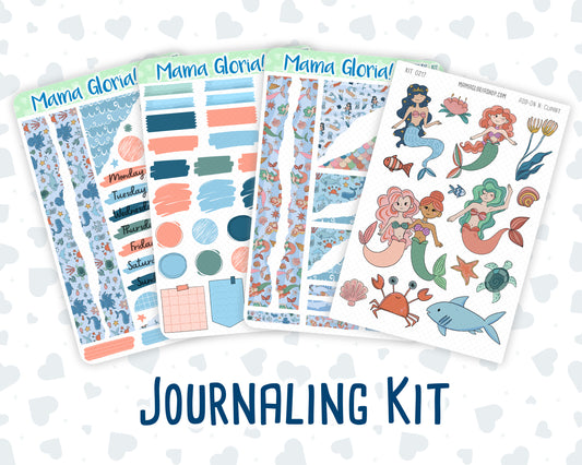 Kit 0217 - Once Upon A Time - Journaling Kit - May- For Planner - Notebook - Journal