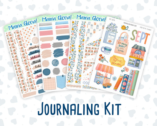 Kit 0234 - Journaling Kit - For Planners | Notebooks - September - REF - Kit 0234 – Reader’s Escape - September