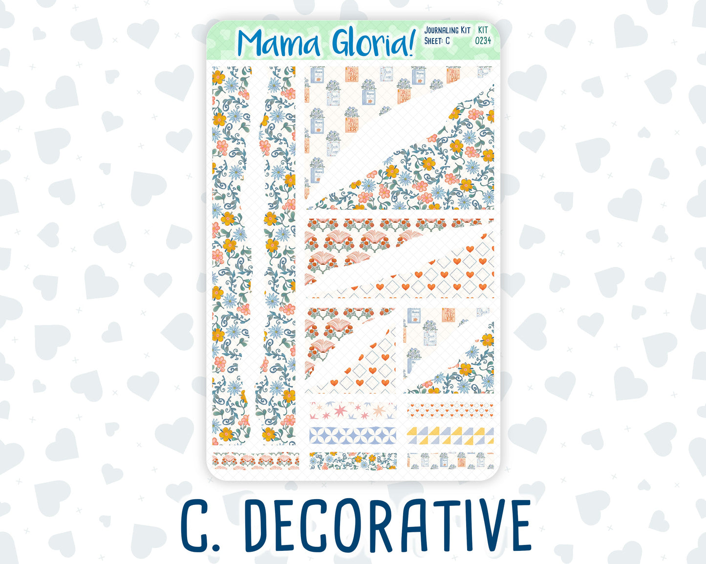 Kit 0234 - Journaling Kit - For Planners | Notebooks - September - REF - Kit 0234 – Reader’s Escape - September