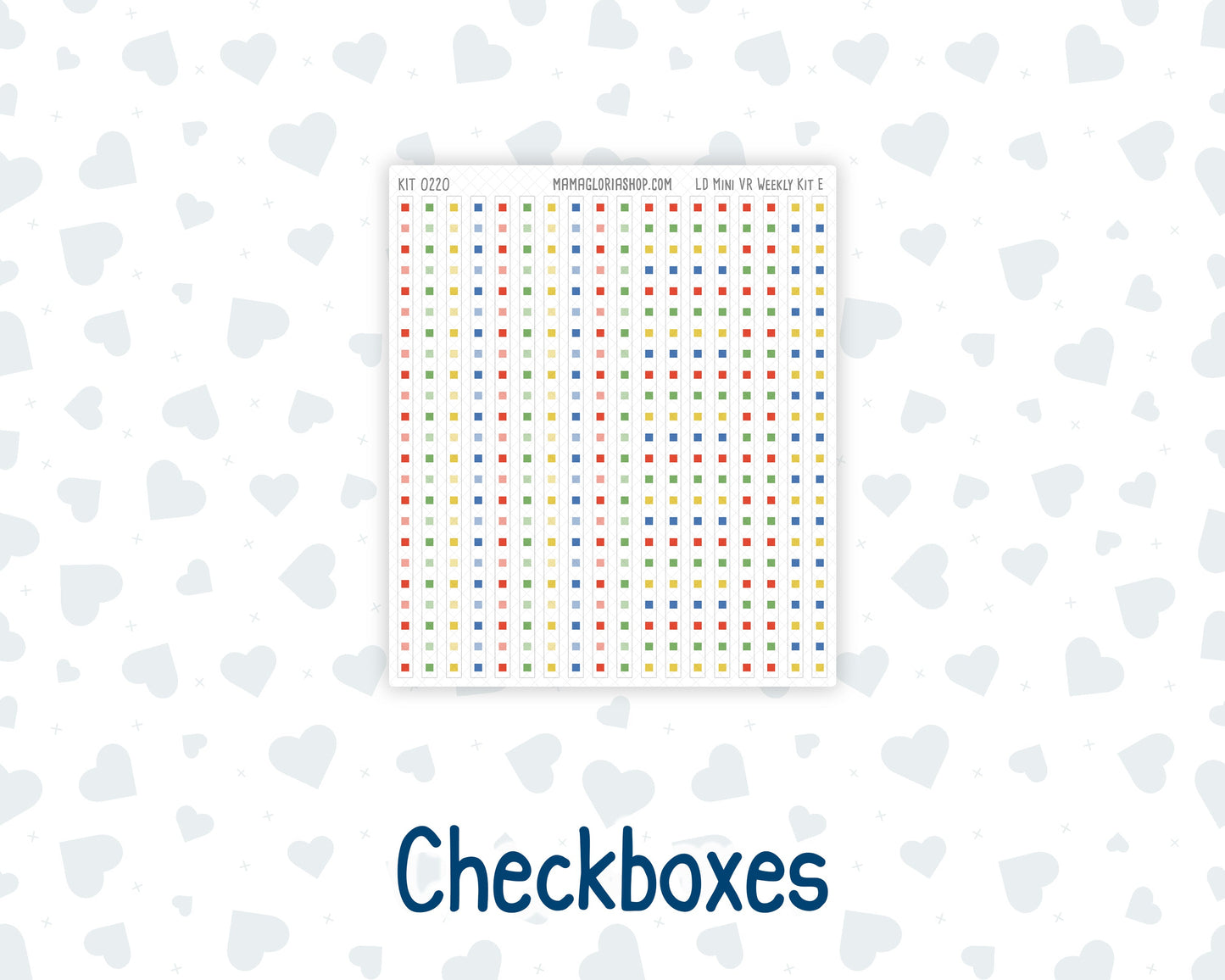 Kit 0220 - Laurel Denise Mini - Horizontal - Weekly Kit - June - June Berries