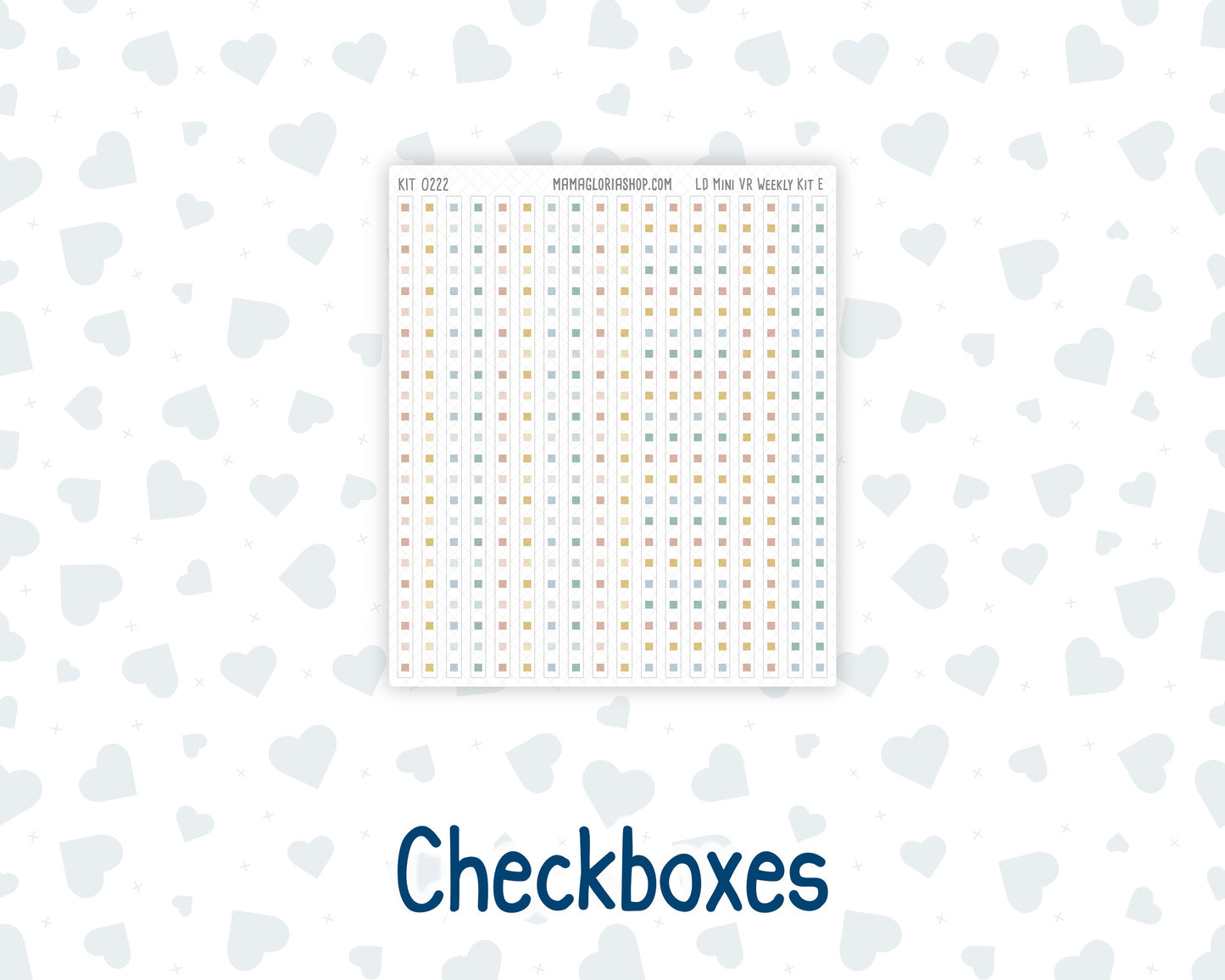 Kit 0222 - Laurel Denise Mini - Horizontal - Weekly Kit - June - Beach Day