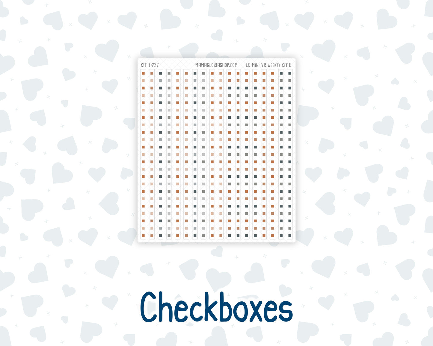 Kit 0237 - Laurel Denise Mini - Horizontal - Weekly Kit - October - Forest Folk