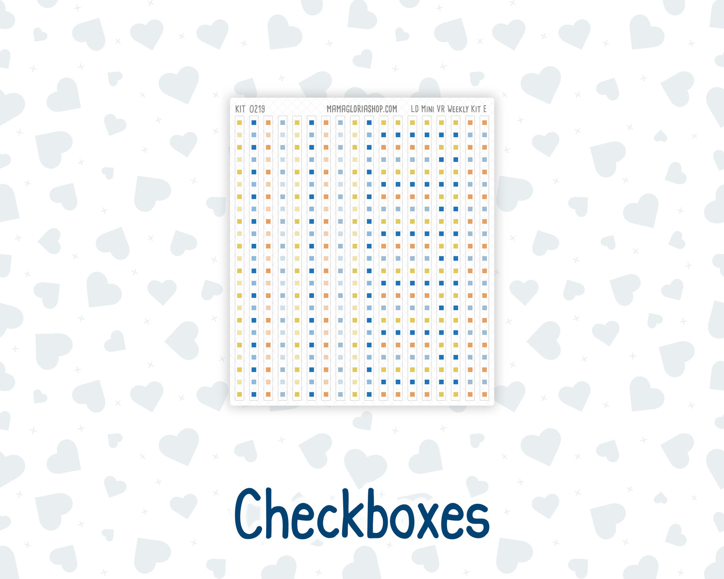 Kit 0219 Laurel Denise Mini Size – Weekly - Horizontal Layout - Bee's Business- May