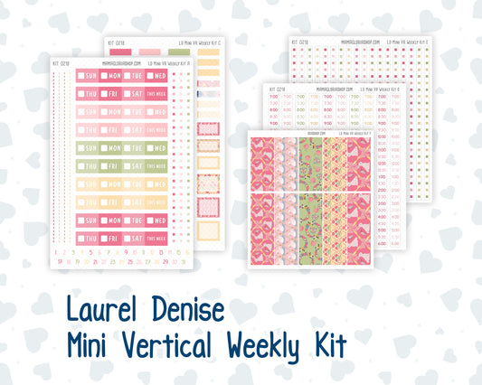 Kit 0218 Laurel Denise Mini Size – Weekly - Vertical Layout - Mother's Love - May