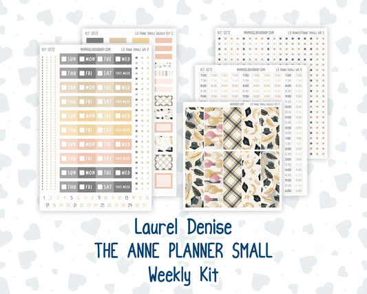 Kit 0272 - Laurel Denise The Anne Planner Small - Weekly Kit - May - Graduation