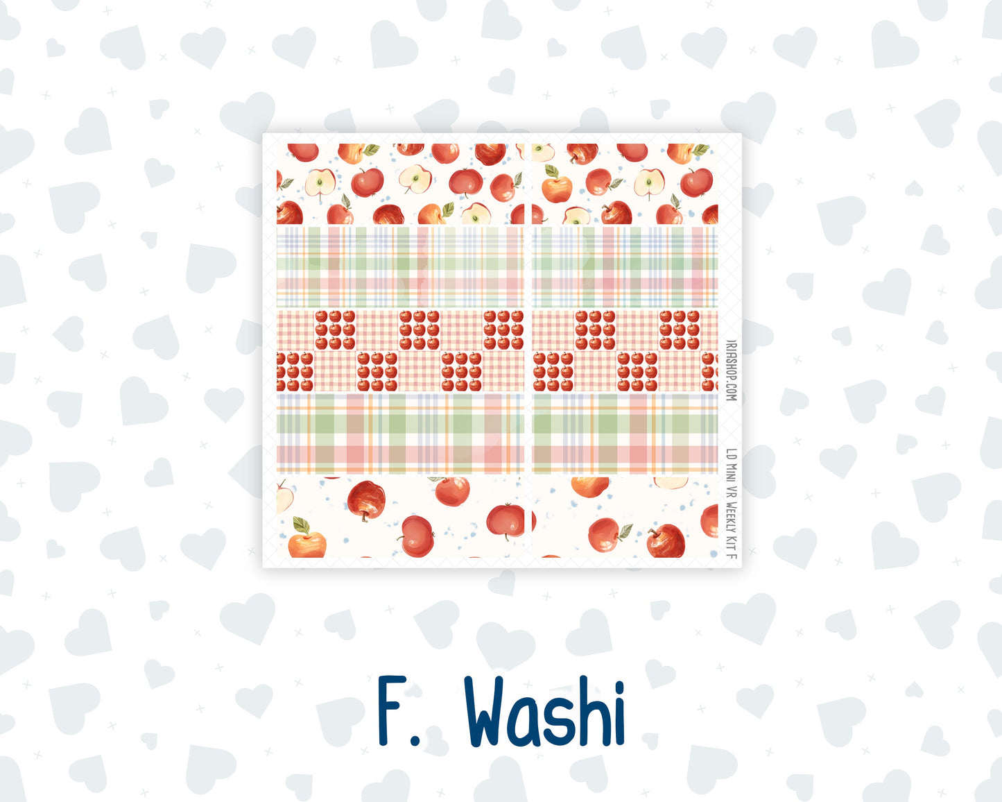 Kit 0235 - Laurel Denise Mini - Vertical - Weekly Kit - September - Apple Orchard