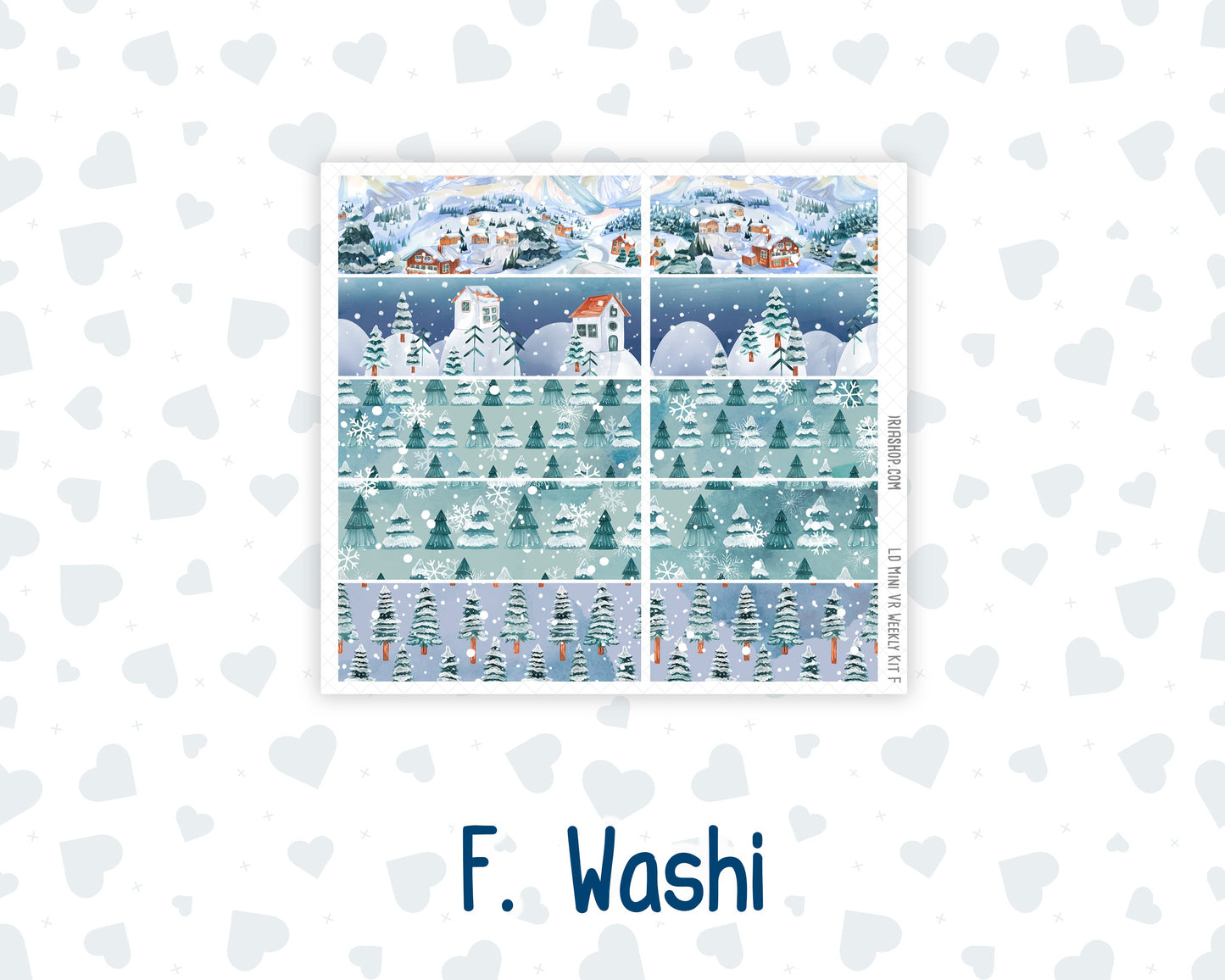 Kit 0247 - Laurel Denise Mini - Vertical - Weekly Kit - December - Snow Day Adventures
