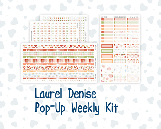 Kit 0235 - Laurel Denise Pop-Up - Weekly Kit - September - Apple Orchard