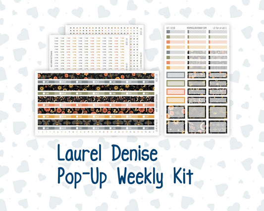 Kit 0238 - Laurel Denise Pop-Up - Weekly Kit - October - Starry Autumn Nights