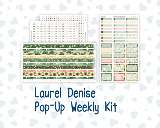 Kit 0208 - Laurel Denise Pop-Up - Weekly Kit - March - Shamrock Lane