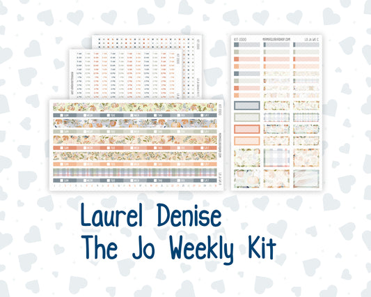 Kit 0300 - Laurel Denise The Jo Planner - Weekly Kit - October - Autumn Stroll